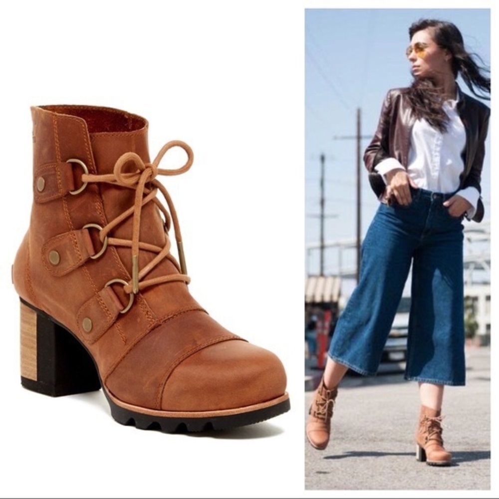 Sorel Addington Waterproof Lace-Up Boots